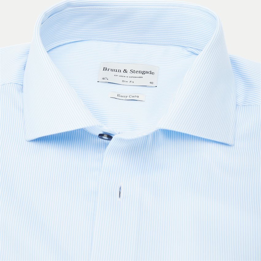 Bruun & Stengade Shirts WOODSON SHIRT 2401-15018 LIGHT BLUE